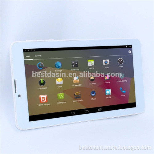Front 2.0Mega Back 8.0Mega 7 inch original IPS Screen tablet pc with 4G phone call